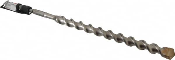 Milwaukee Tool - 1-1/4" Diam, Spline Shank, Carbide-Tipped Rotary & Hammer Drill Bit - Americas Industrial Supply