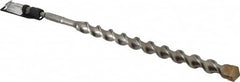 Milwaukee Tool - 1-1/4" Diam, Spline Shank, Carbide-Tipped Rotary & Hammer Drill Bit - Americas Industrial Supply