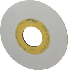 Norton - 10" Diam x 3" Hole x 1/4" Thick, K Hardness, 80 Grit Surface Grinding Wheel - Aluminum Oxide, Type 1, Medium Grade, 2,485 Max RPM, Vitrified Bond, No Recess - Americas Industrial Supply
