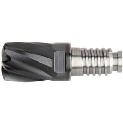 Kennametal - Corner Radius & Corner Chamfer End Mill Heads   Mill Diameter (Inch): 5/8    Mill Diameter (Decimal Inch): 0.6250 - Americas Industrial Supply