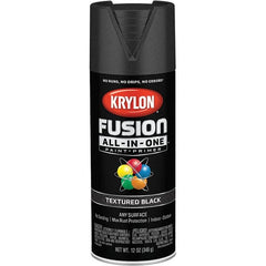 Krylon - Spray Paints Type: Acrylic Enamel Spray Paint Color: Black - Americas Industrial Supply