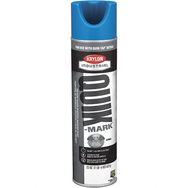 Krylon - Striping & Marking Paints & Chalks Type: Marking Paint Color Family: Blue - Americas Industrial Supply