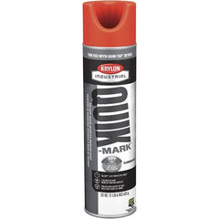 Krylon - Striping & Marking Paints & Chalks Type: Marking Paint Color Family: Red/Orange - Americas Industrial Supply