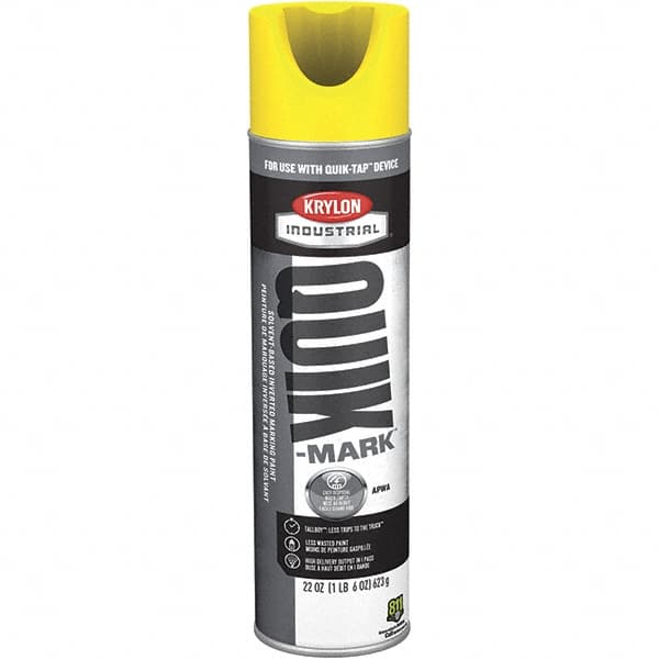 Krylon - Striping & Marking Paints & Chalks Type: Marking Paint Color Family: Yellow - Americas Industrial Supply