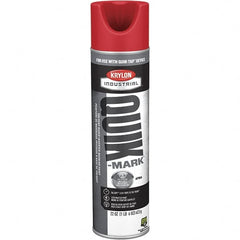 Krylon - Striping & Marking Paints & Chalks Type: Marking Paint Color Family: Red - Americas Industrial Supply