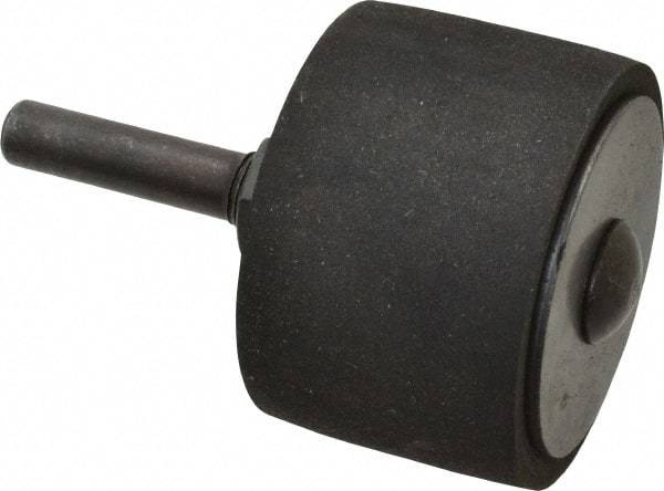 Superior Abrasives - 1" Wide x 1-1/2" Diam, Spiral Band Drum - 1/4" Shank Diam, 14,000 RPM - Americas Industrial Supply