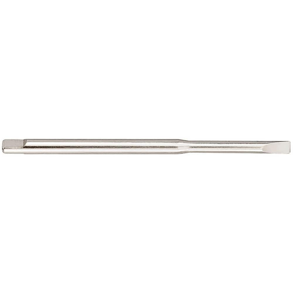 Specialty Screwdriver Bits; Bit Type: Slotted Bit; End Type: Single End; Drive Size (Inch): 0.80 in; Point Size: 0.80; Overall Length (Inch): 3.00; Overall Length (Decimal Inch): 3.00; Point Size: 0.80; Overall Length: 3.00; Drive Size: 0.80 in