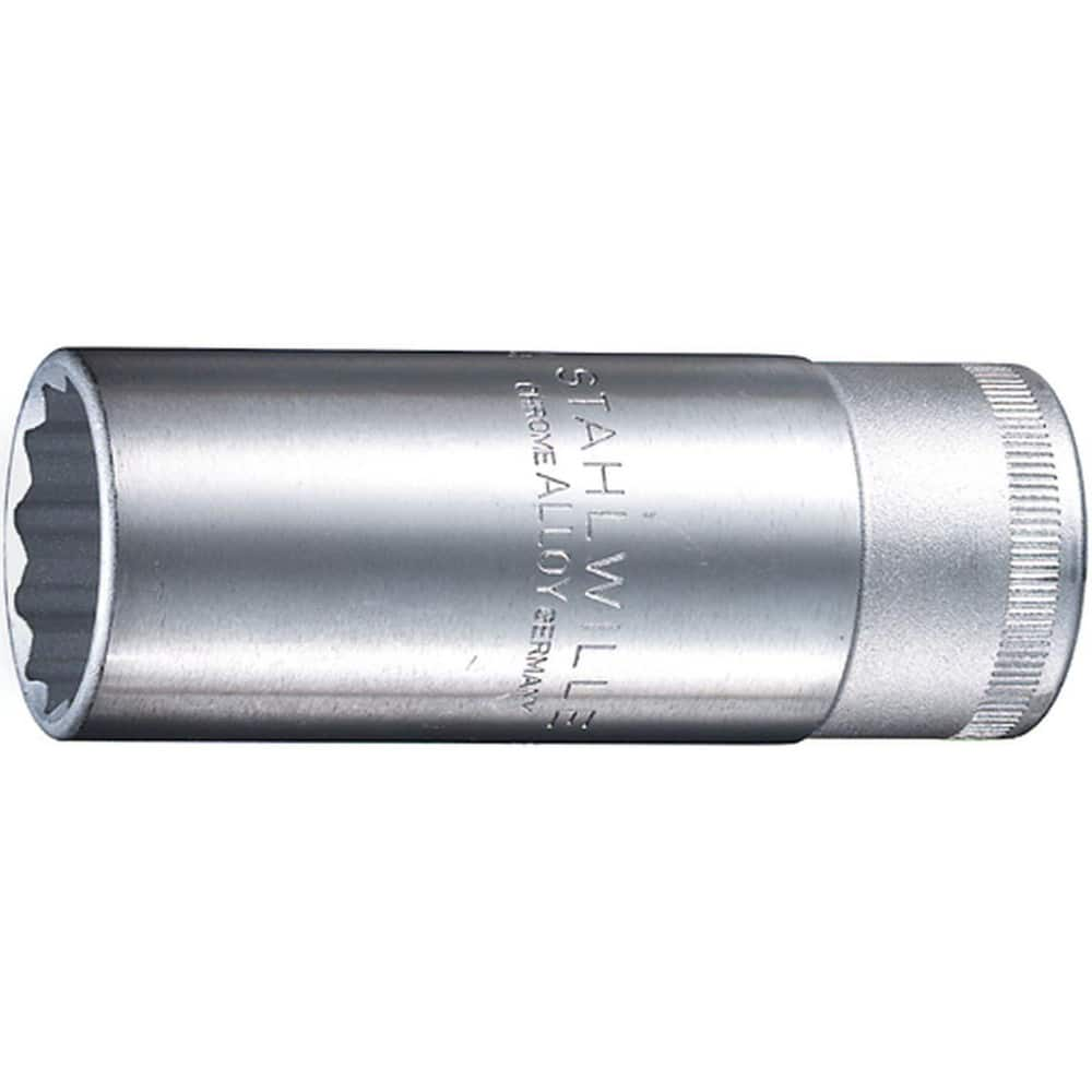 Hand Sockets; Socket Type: Deep Socket; Drive Size: 1/2 in; Socket Size (mm): 16; Drive Style: Hex; Overall Length (Decimal Inch): 3.2700; Material: Steel; Insulated: No; Tether Style: Not Tether Capable; Features: Anti-Slip Drive profile; Thin wall; Coat