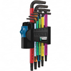 Wera - Torx Key Sets End Type: Torx Torx Size Range: T8 - T40 - Americas Industrial Supply