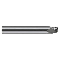 Harvey Tool - Corner Radius & Corner Chamfer End Mills; Mill Diameter (Decimal Inch): 0.2060 ; End Type: Corner Radius ; Corner Radius (Decimal Inch): 0.0050 ; Number of Flutes: 3 ; Material: Solid Carbide ; Finish/Coating: Uncoated - Exact Industrial Supply