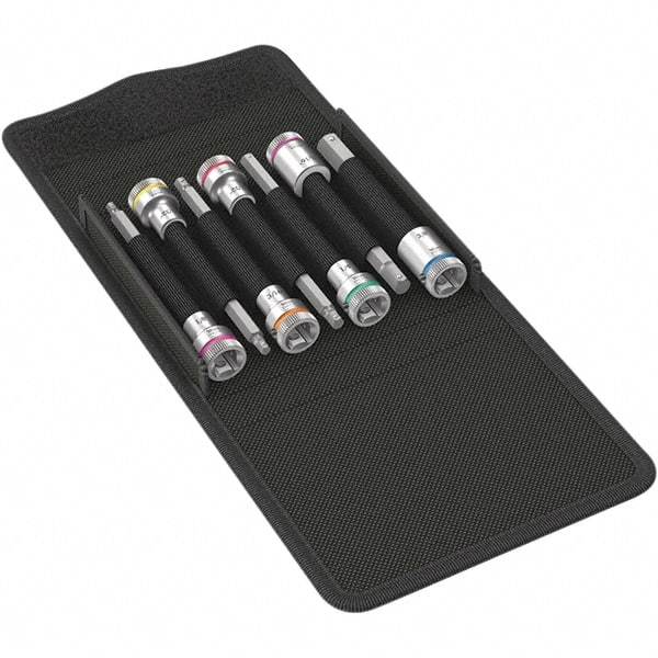 Wera - Hex & Torx Bit Socket Sets Type: Hex Bit Socket Set Drive Size: 3/8 - Americas Industrial Supply
