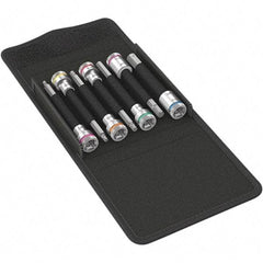 Wera - Hex & Torx Bit Socket Sets Type: Hex Bit Socket Set Drive Size: 3/8 - Americas Industrial Supply