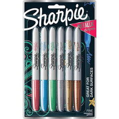 Sharpie - Markers & Paintsticks Type: Permanent Color: Assorted - Americas Industrial Supply