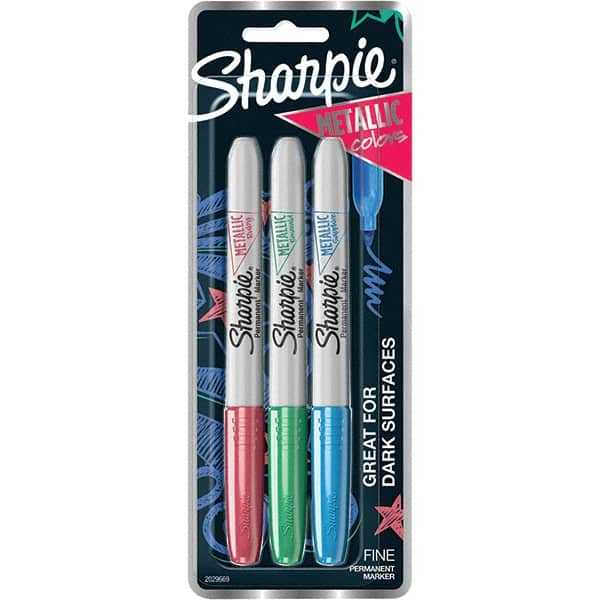 Sharpie - Markers & Paintsticks Type: Permanent Color: Assorted - Americas Industrial Supply