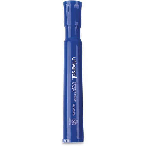 UNIVERSAL - Markers & Paintsticks Type: Permanent Color: Blue - Americas Industrial Supply