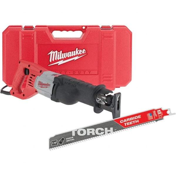 Milwaukee Tool - Electric Reciprocating Saws Amperage: 12.00 Strokes per Minute: 3000 - Americas Industrial Supply