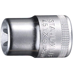 Specialty Sockets; Type: Non-Impact; Drive Size: 0.375 in; Socket Size: E8; Insulated: No; Non-sparking: No; Tether Style: Not Tether Capable; Features: Thin wall; Finish/Coating: Chrome-Plated; Finish: Chrome-Plated; Drive Size: 0.375 in; Socket Type: No