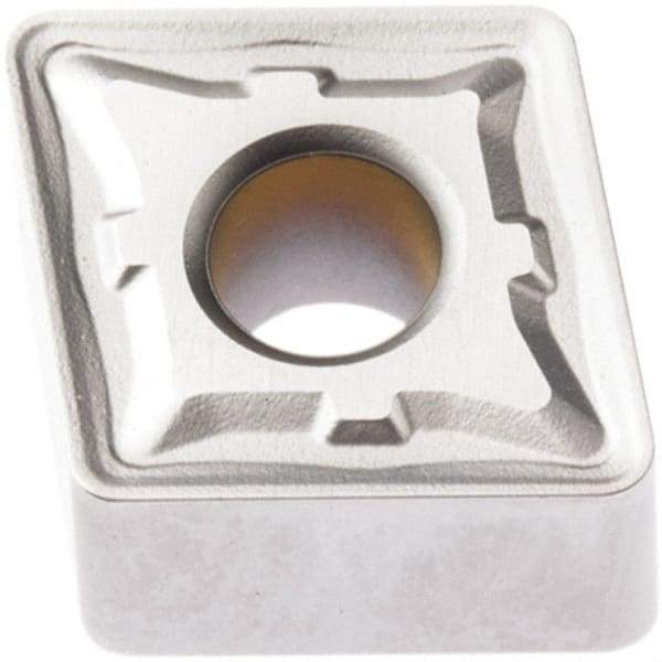 Seco - CNMG434 M5 Grade TP1501 Carbide Turning Insert - Al2O3 Finish, 80° Diamond, 1/2" Inscr Circle, 3/16" Thick, 1/16" Corner Radius - Americas Industrial Supply