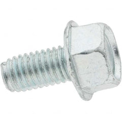 Value Collection - M8x1.25 Coarse 25mm Long Hex Thread Cutting Screw - Americas Industrial Supply