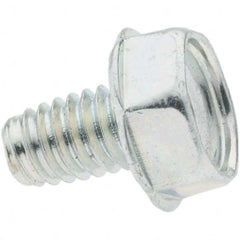 Value Collection - M4x0.7 Coarse 25mm Long Hex Thread Cutting Screw - Americas Industrial Supply