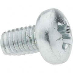 Value Collection - M6x1.0 Coarse 30mm Long Pozi Thread Cutting Screw - Americas Industrial Supply