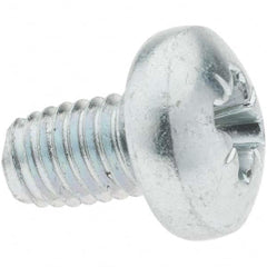 Value Collection - M5x0.8 Coarse 10mm Long Pozi Thread Cutting Screw - Americas Industrial Supply
