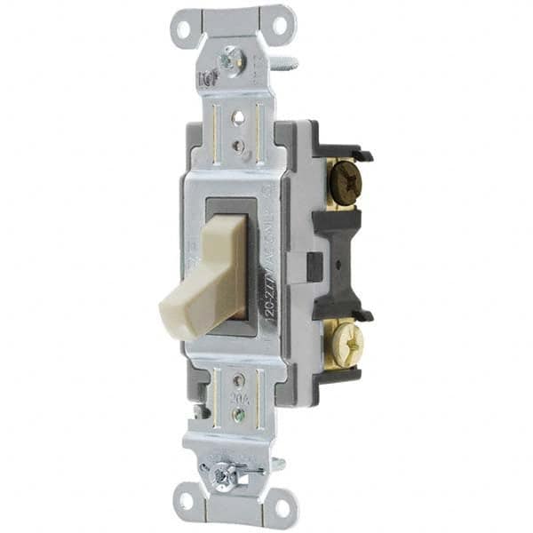 Hubbell Wiring Device-Kellems - Toggle Switches Switch Type: Medium Duty Switch Sequence: Off-On - Americas Industrial Supply