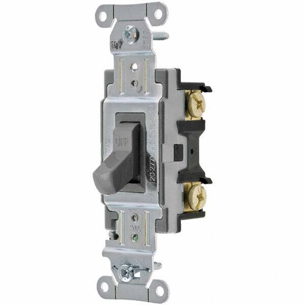 Hubbell Wiring Device-Kellems - Toggle Switches Switch Type: Medium Duty Switch Sequence: Off-On - Americas Industrial Supply