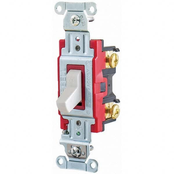 Hubbell Wiring Device-Kellems - Toggle Switches Switch Type: Heavy Duty Switch Sequence: Off-On - Americas Industrial Supply