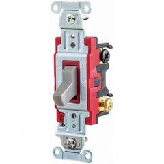 Hubbell Wiring Device-Kellems - Toggle Switches Switch Type: Heavy Duty Switch Sequence: Off-On - Americas Industrial Supply