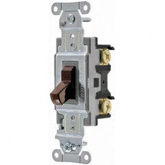 Hubbell Wiring Device-Kellems - Toggle Switches Switch Type: Medium Duty Switch Sequence: Off-On - Americas Industrial Supply