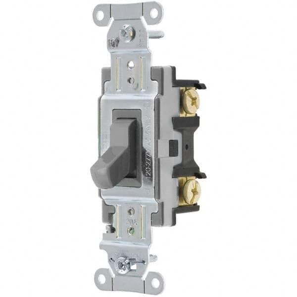 Hubbell Wiring Device-Kellems - Toggle Switches Switch Type: Medium Duty Switch Sequence: Off-On - Americas Industrial Supply