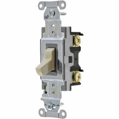 Hubbell Wiring Device-Kellems - Toggle Switches Switch Type: Medium Duty Switch Sequence: Off-On - Americas Industrial Supply