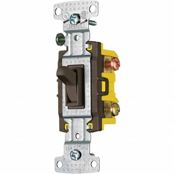 Hubbell Wiring Device-Kellems - Toggle Switches Switch Type: General Purpose Switch Sequence: Off-On - Americas Industrial Supply