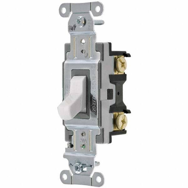 Hubbell Wiring Device-Kellems - Toggle Switches Switch Type: Medium Duty Switch Sequence: Off-On - Americas Industrial Supply