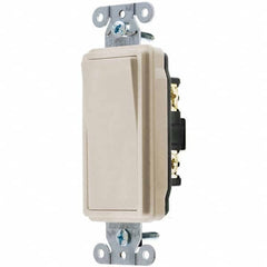 Hubbell Wiring Device-Kellems - Rocker Switches Switch Type: Medium Duty Switch Sequence: Off-On - Americas Industrial Supply