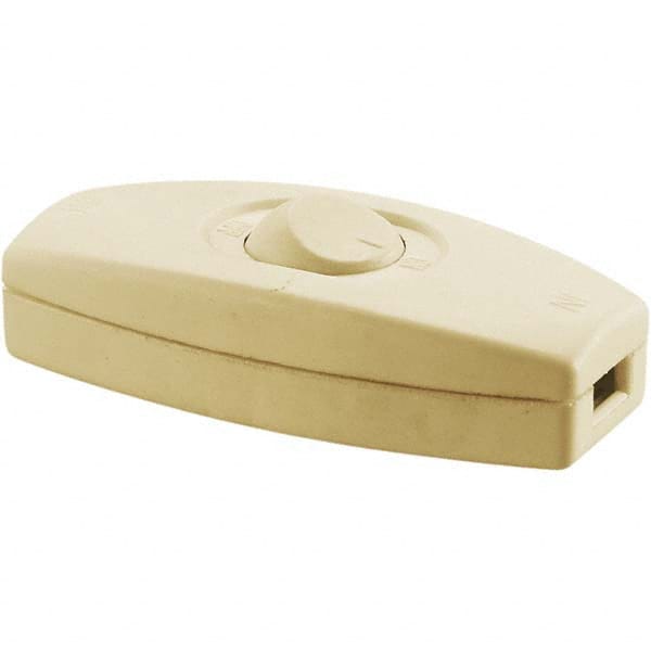 Hubbell Wiring Device-Kellems - Light Switch & Outlet Accessories Accessory Type: Cord Switch For Use With: #18 to #16 AWG SPT 1 and SPT 2 - Americas Industrial Supply