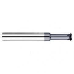 0.0930″ (3/32″) Cutter Diameter × 0.5000″ (1/2″) Reach Carbide Single Form #5 Thread Milling Cutter for Hardened Steels, 4 Flutes, AlTiN Nano Coated - Americas Industrial Supply
