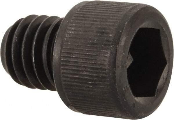 Value Collection - 7/16-14 UNC Hex Socket Drive, Socket Cap Screw - Alloy Steel, Black Oxide Finish, Fully Threaded, 1/2" Length Under Head - Americas Industrial Supply