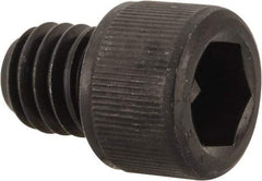 Value Collection - 7/16-14 UNC Hex Socket Drive, Socket Cap Screw - Alloy Steel, Black Oxide Finish, Fully Threaded, 1/2" Length Under Head - Americas Industrial Supply