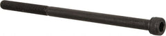 Value Collection - #10-32 UNF Hex Socket Drive, Socket Cap Screw - Alloy Steel, Black Oxide Finish, Partially Threaded, 3-1/2" Length Under Head - Americas Industrial Supply