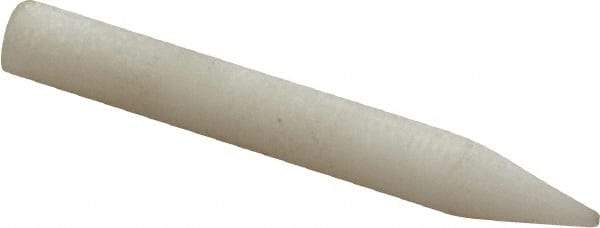 Norton - 1" Long x 1/8" Wide Novaculite Sharpening Stone - Point, Extra Fine Grade - Americas Industrial Supply
