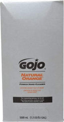 GOJO - 5 L Dispenser Refill Liquid Hand Cleaner - White, Orange Scent - Americas Industrial Supply