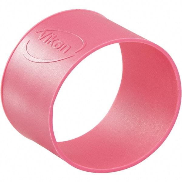Vikan - 1-1/2" Long Rubber Band - Silicone Rubber, For Use with Colored Coded Handles - Americas Industrial Supply