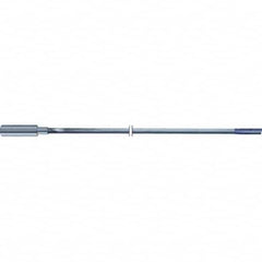 Guhring - #28, 320mm Flute Length, 314.64mm Depth of Cut, Solid Carbide Shank, Single Flute Gun Drill - Americas Industrial Supply