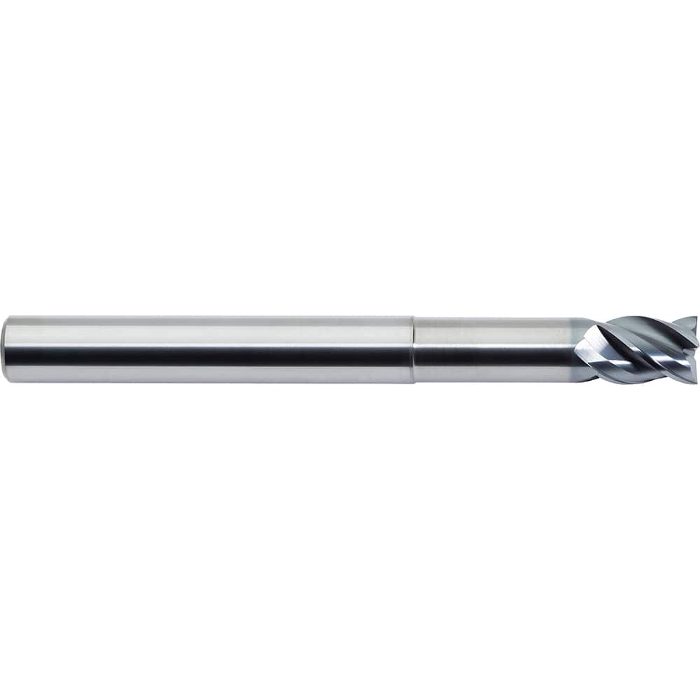 M.A. Ford - Square End Mills; Mill Diameter (Inch): 1/4 ; Mill Diameter (Decimal Inch): 0.2500 ; Number of Flutes: 4 ; Length of Cut (Inch): 3/8 ; Length of Cut (Decimal Inch): 0.3750 ; Material: Solid Carbide - Exact Industrial Supply