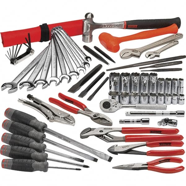 Proto - 62 Piece Starter Tool Set - Tools Only - Americas Industrial Supply