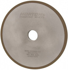 Norton - 8" Diam x 1-1/4" Hole x 1/2" Thick, 150 Grit Surface Grinding Wheel - Diamond, Type 1A1, Very Fine Grade, Resinoid Bond - Americas Industrial Supply