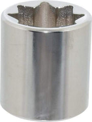 Proto - 7/8", 1/2" Drive, Standard Hand Socket - 8 Points, 1-5/8" OAL, Alloy Steel, Chrome Finish - Americas Industrial Supply