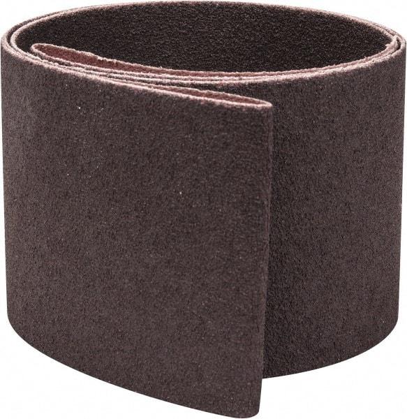 Norton - 2-1/2" Wide x 48" OAL, 80 Grit, Aluminum Oxide Abrasive Belt - Aluminum Oxide, Medium, Coated, X Weighted Cloth Backing, Series R228 - Americas Industrial Supply